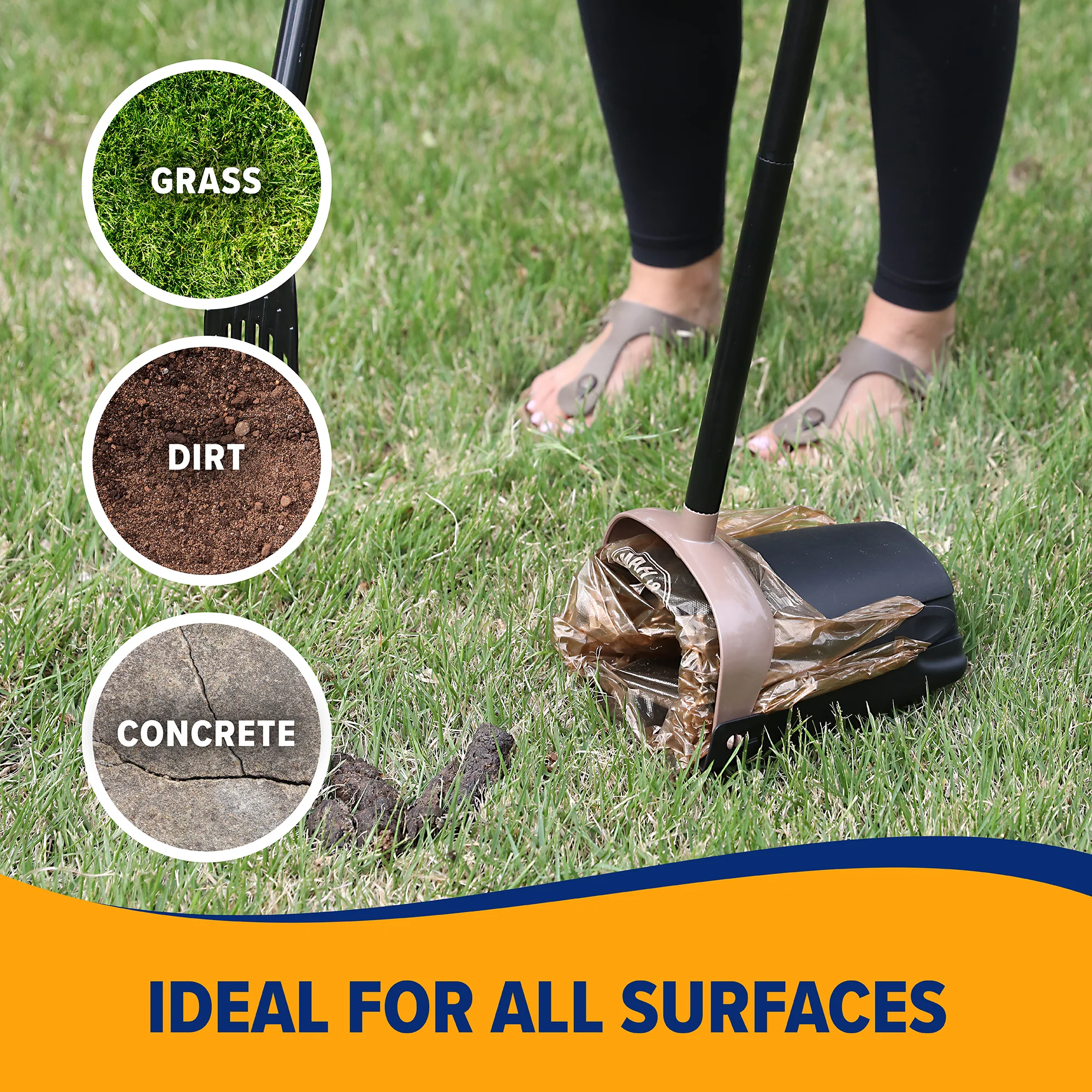 Arm & Hammer Swivel Bin & Rake - Image 6