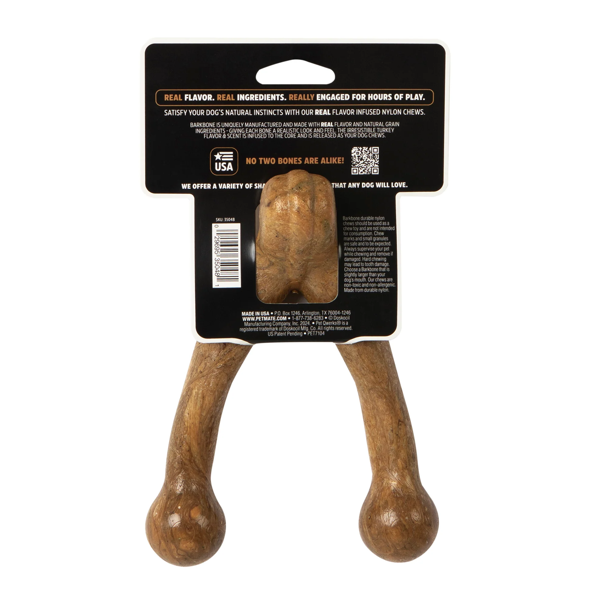 Bark Bone Natural Instincts Wishbone Turkey - Image 3