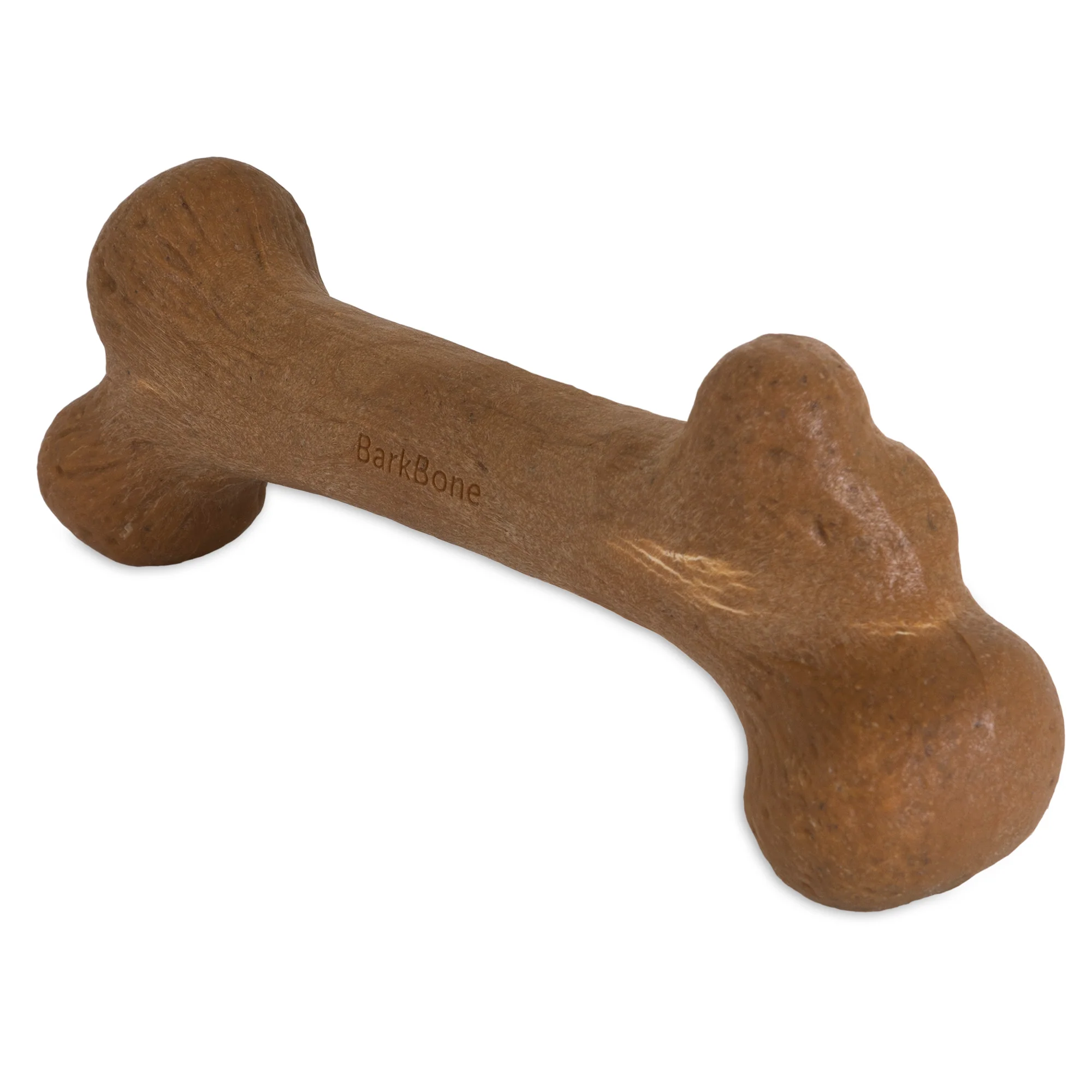 BarkBone Natural Instincts Peanut Butter Infused Wood Dinosaur Nylon Dog Chew - Image 2