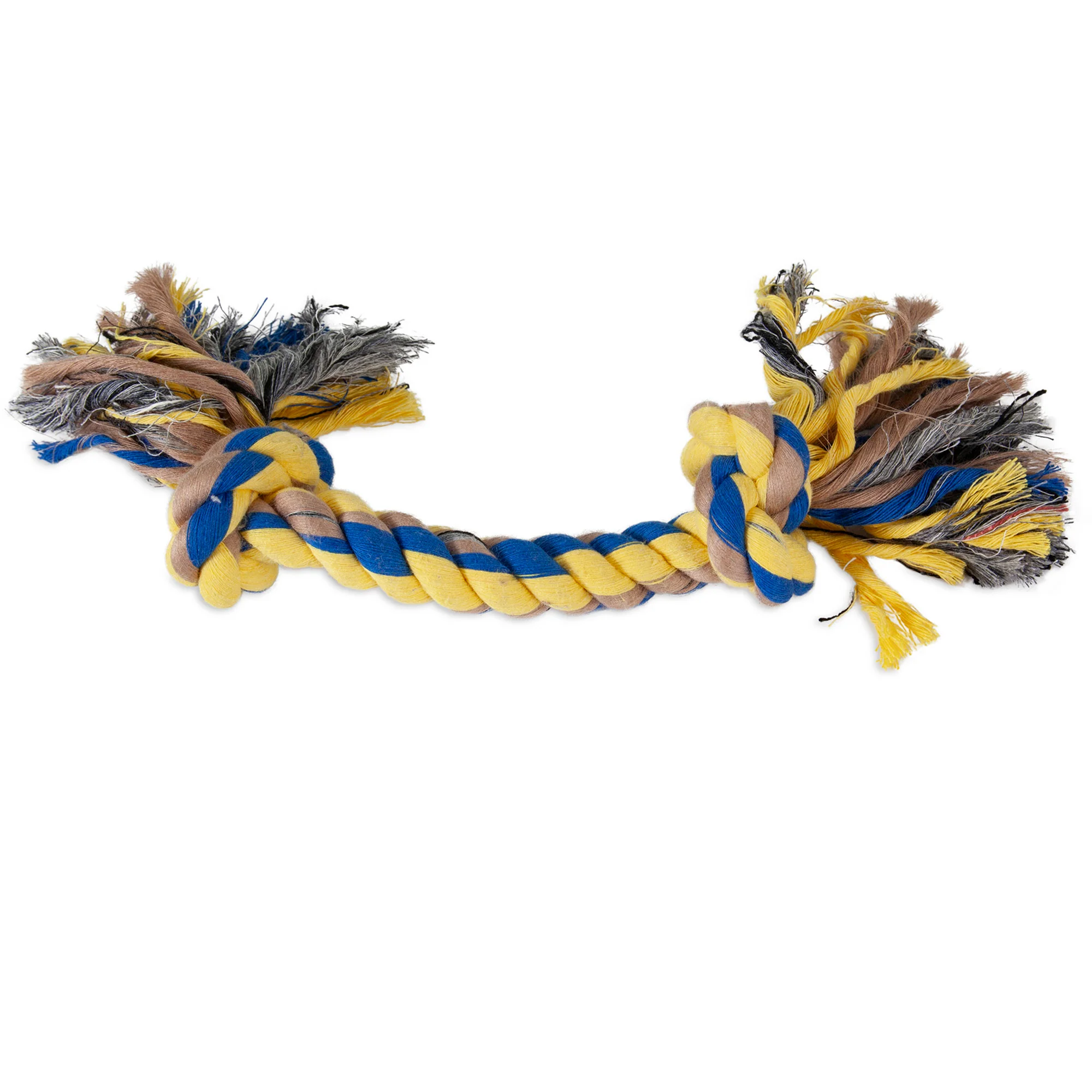 Petmate Booda Multi-Colored Rope Bone - Image 3