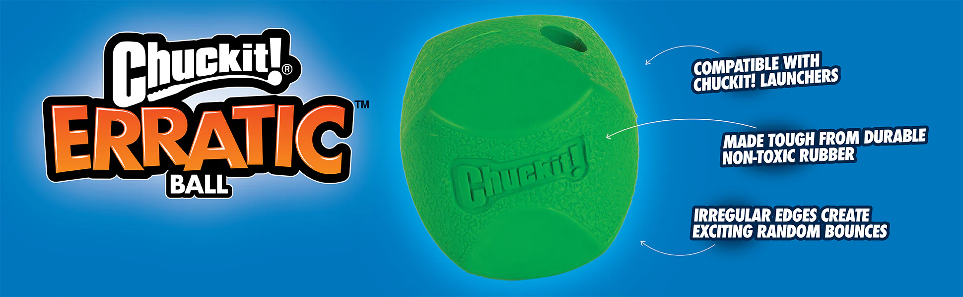 Chuckit! Erratic Ball Dog Toy - Image 5