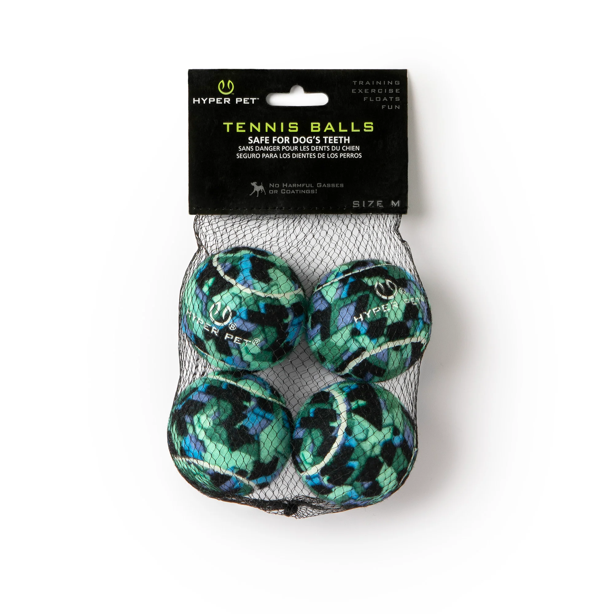 Hyper Pet Camo Tennis Ball 4 Pack - Image 5