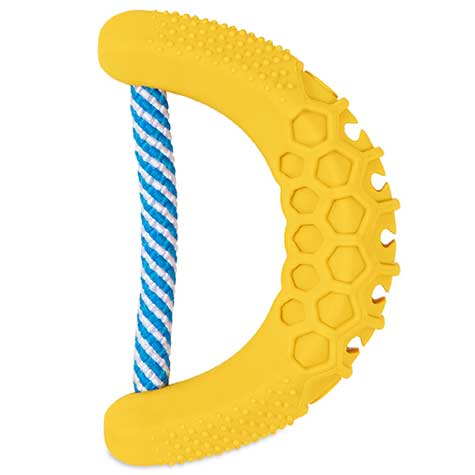 JW Banana Chew-ee Dental Dog Toy - Image 2