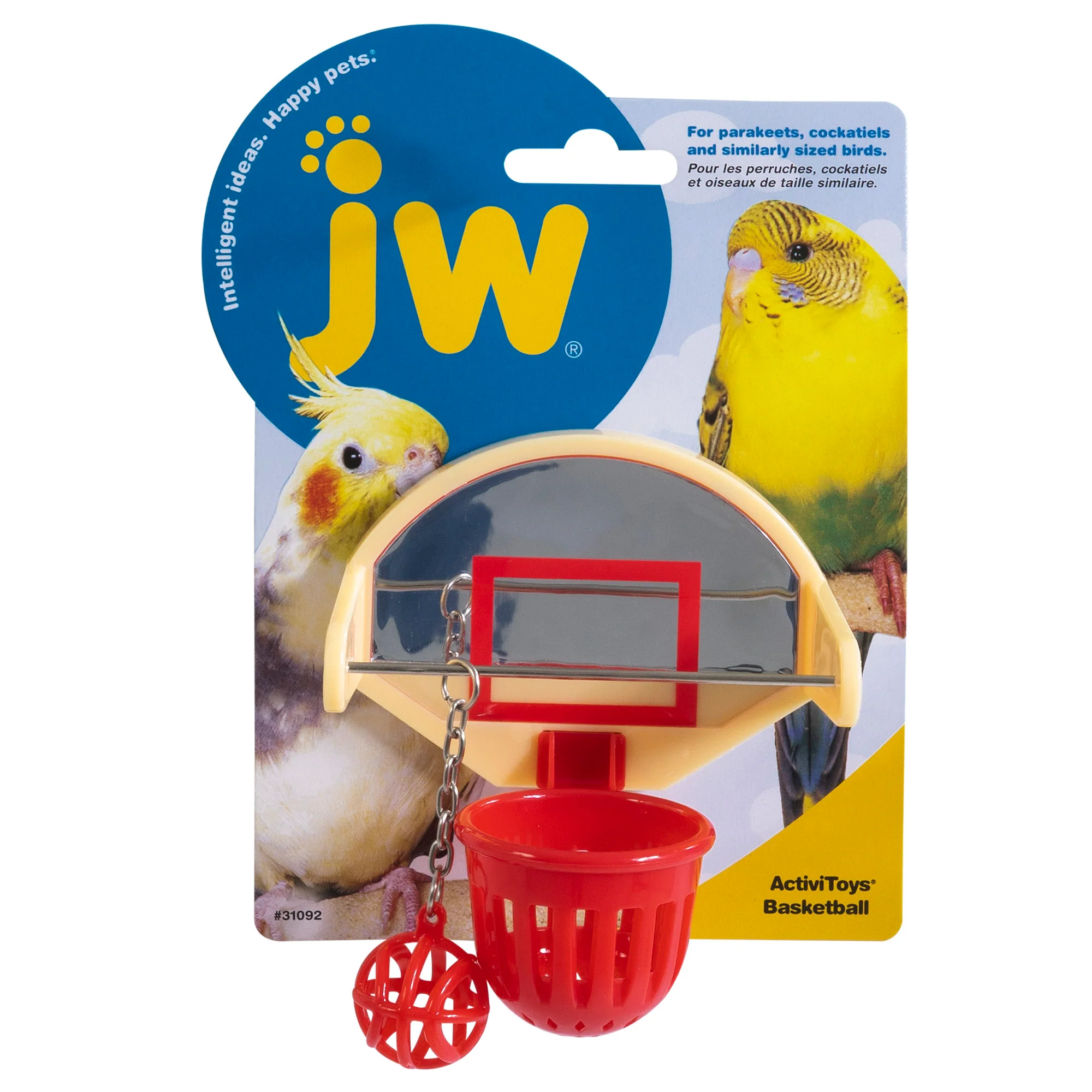JW Birdie Basketball Bird Toy - Image 3