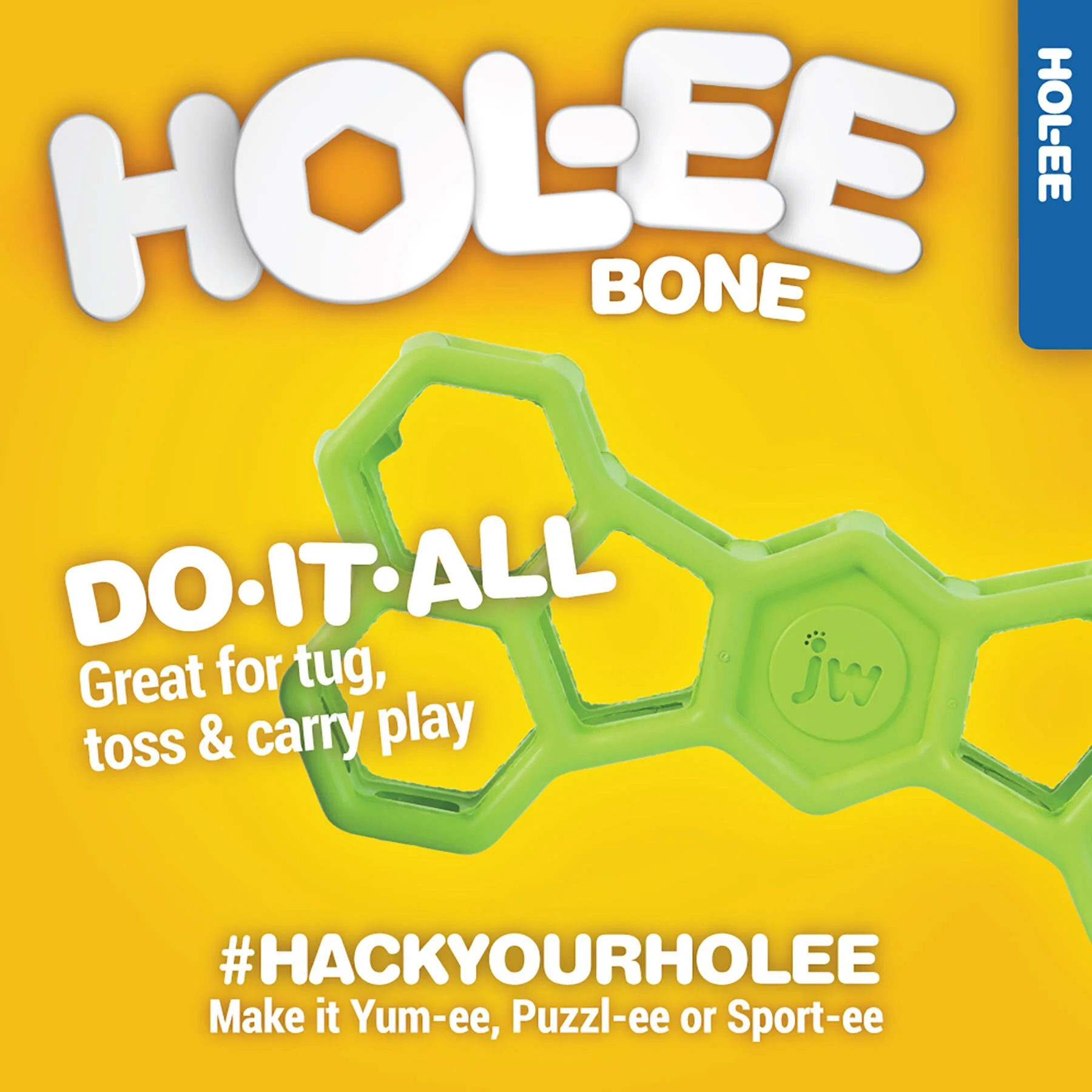 JW Hol-ee Bone Puzzle Dog Toy - Image 4