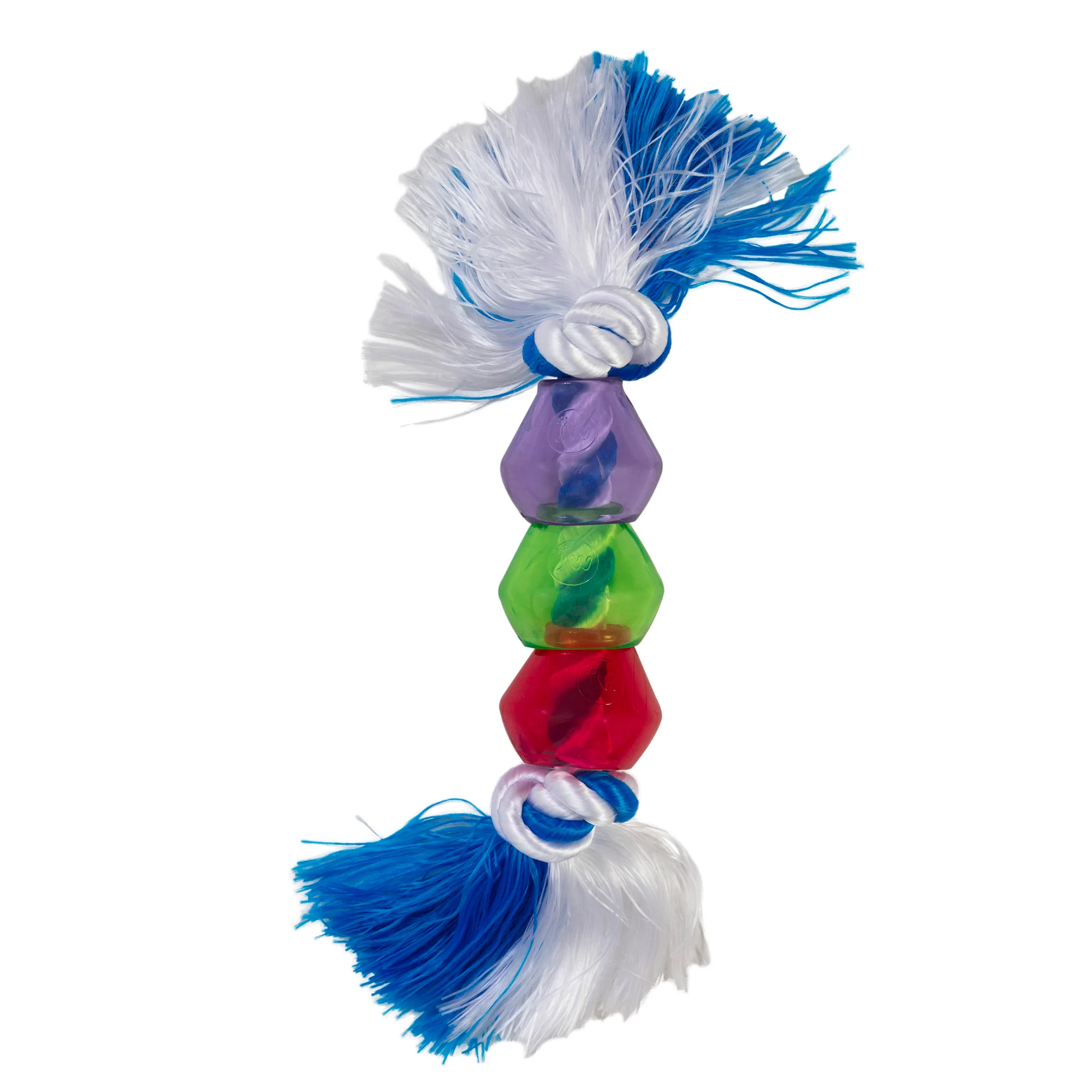 JW Treat Pods Rope Dog Toy - Image 4