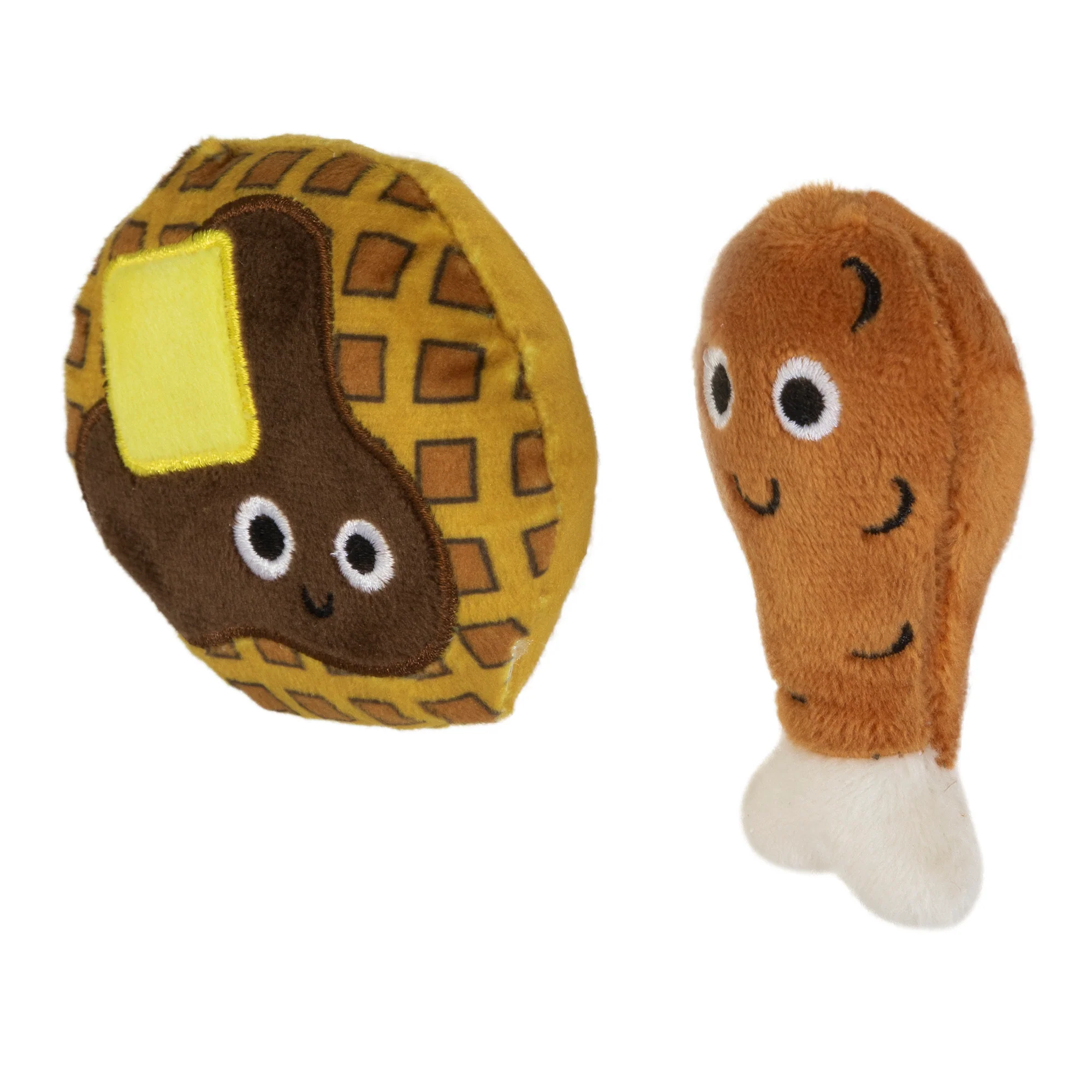Mad Cat Chicken and Waffles Twin Pack Catnip & Silvervine Cat Toy - Image 3