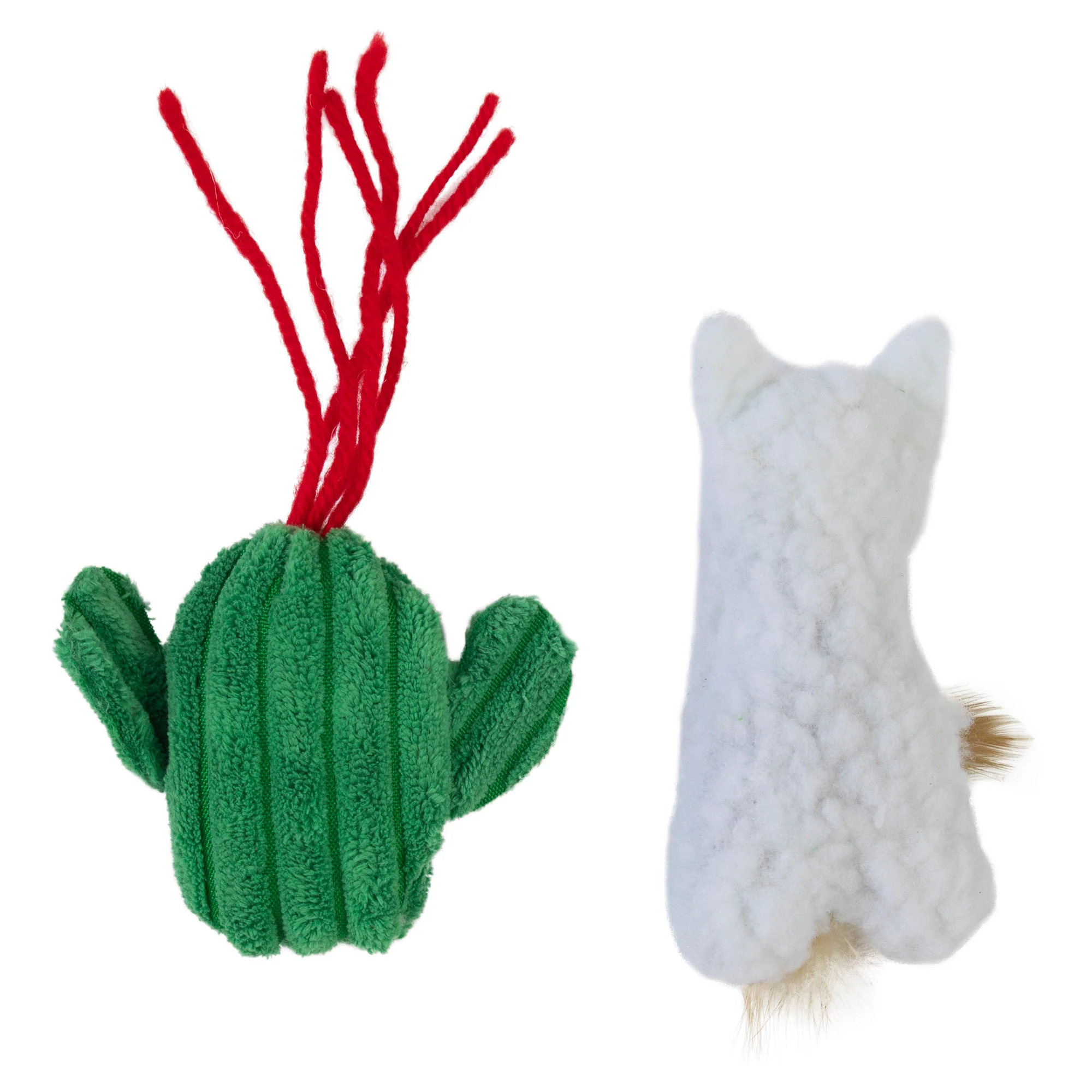 Mad Cat Lucky Llama With Catnip & Silvervine Cat Toy - Image 4
