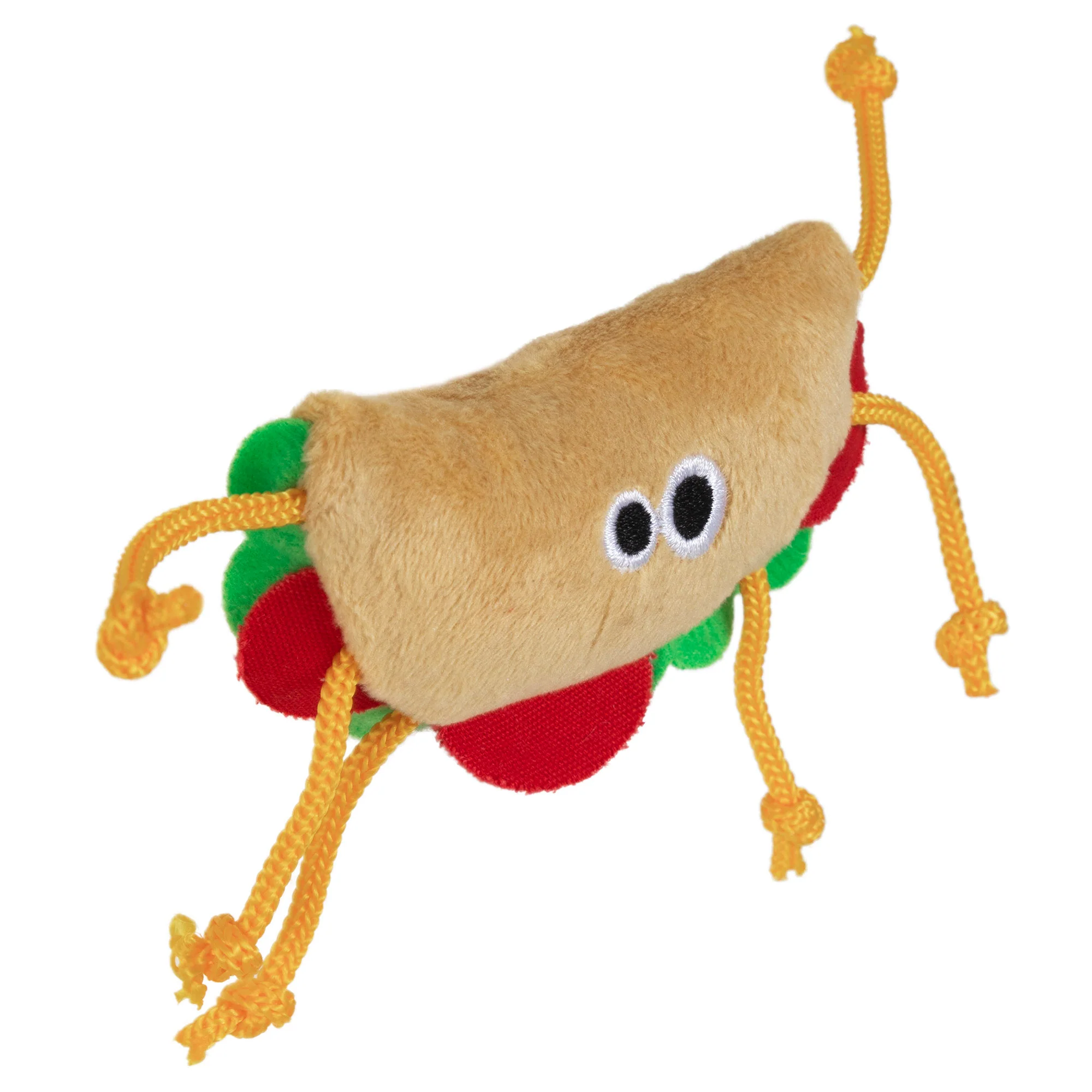 Mad Cat Tabby Taco Catnip & Silvervine Cat Toy - Image 2