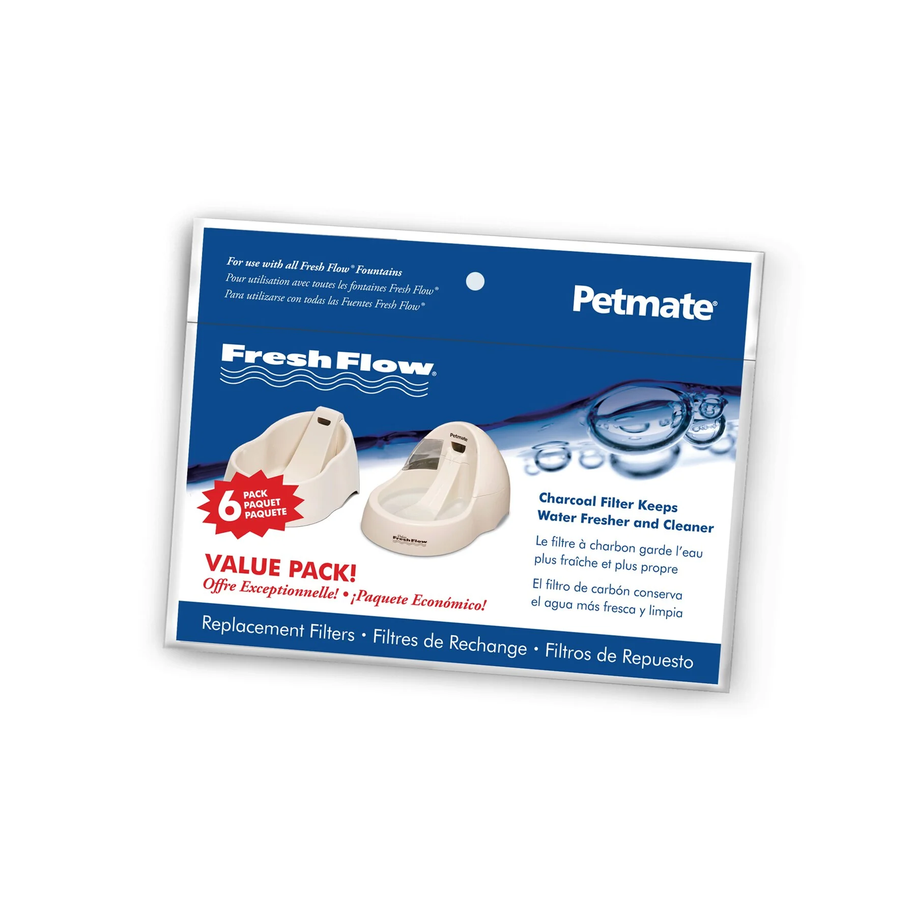 Petmate Fresh Flow Replacement Charcoal Filter - Image 4