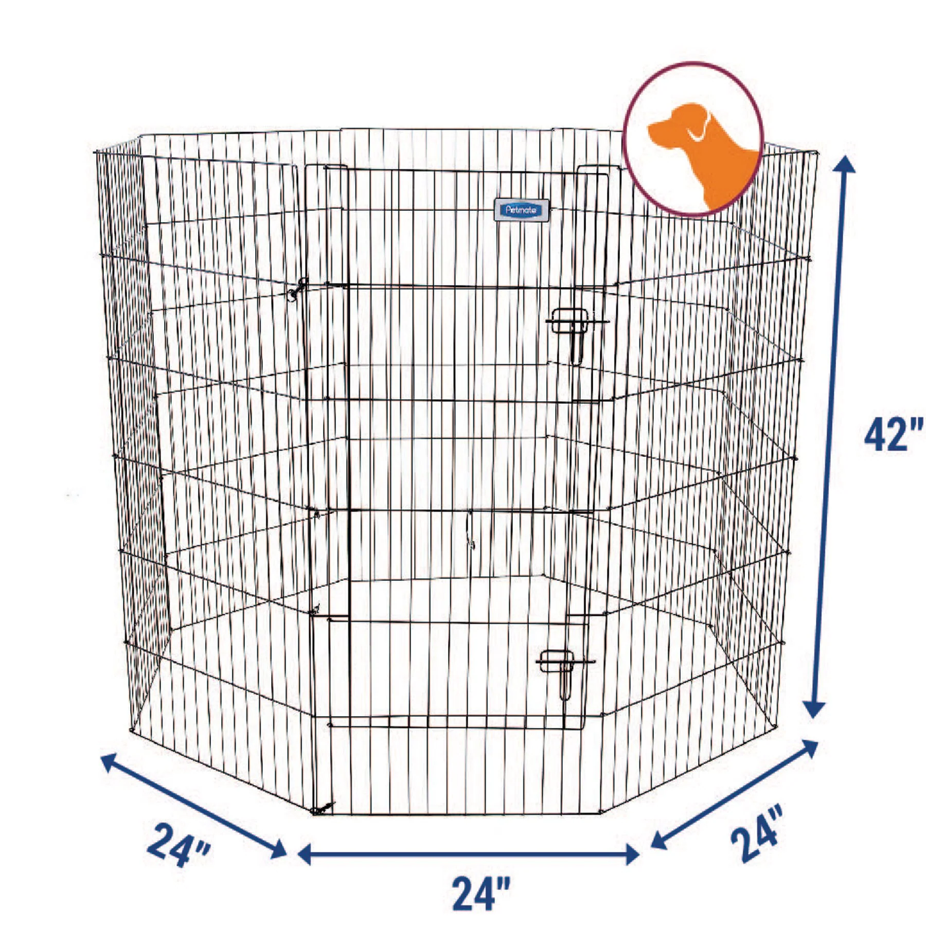 Petmate Single Door Exercise Pen - Image 5