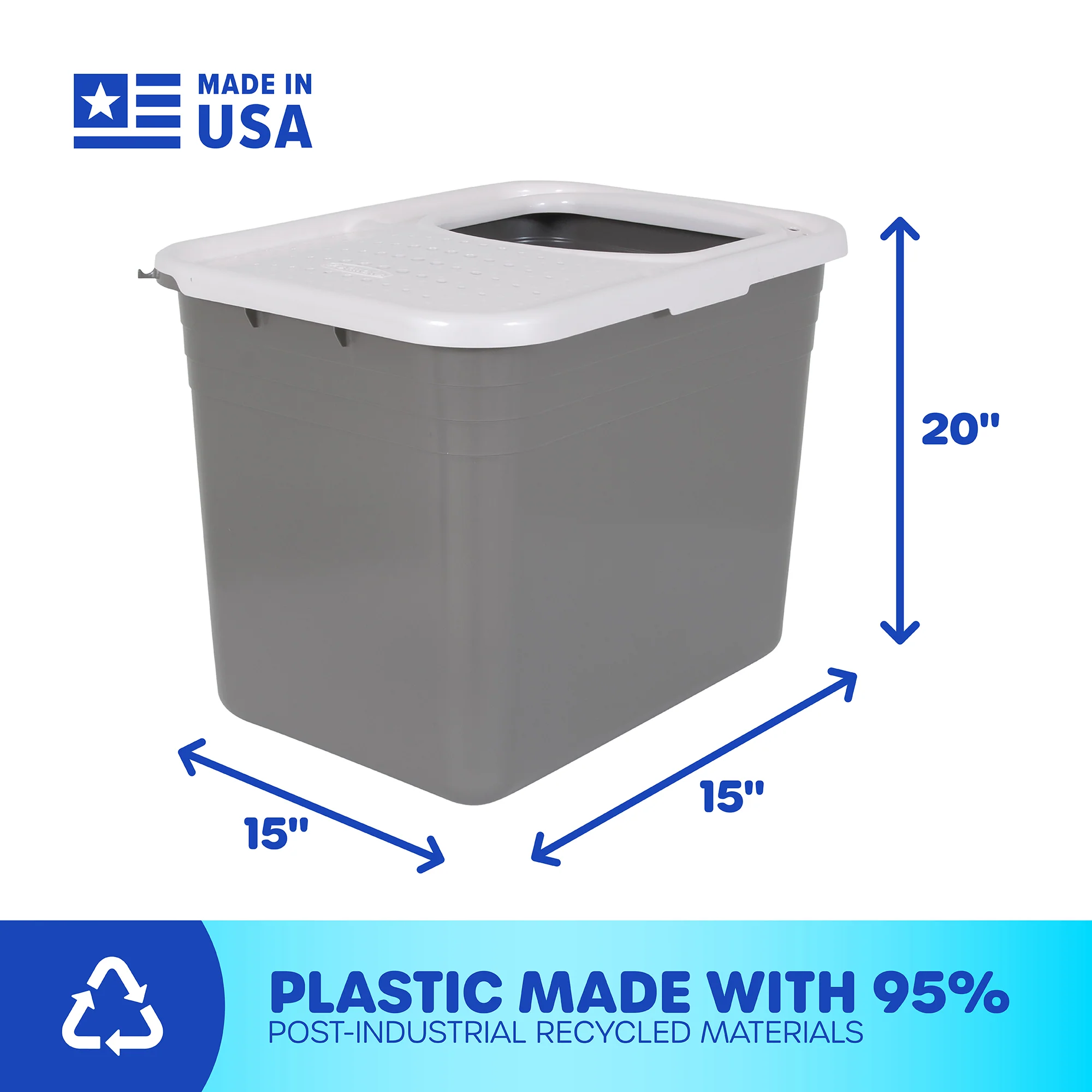 Petmate Top Entry Litter Box - Image 3
