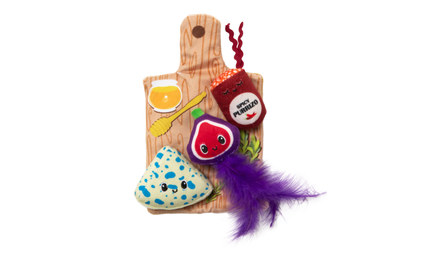 Quirky Kitty Charcuterie Board Play Mat - Image 2