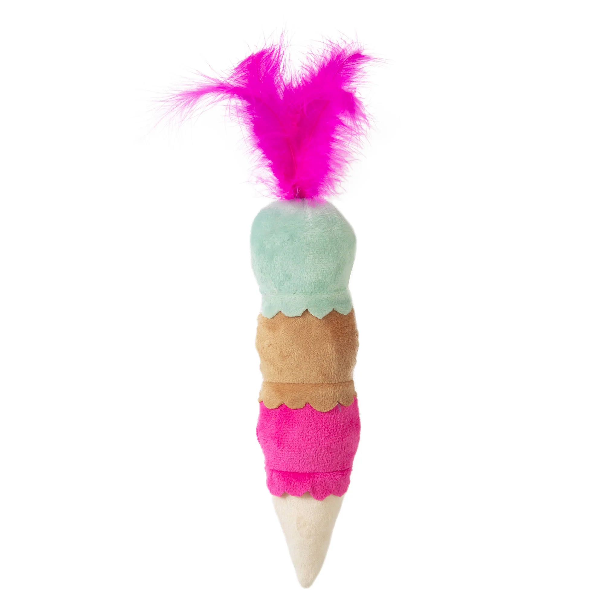 Quirky Kitty Ice Cream Kicker Cat Toy - Image 3