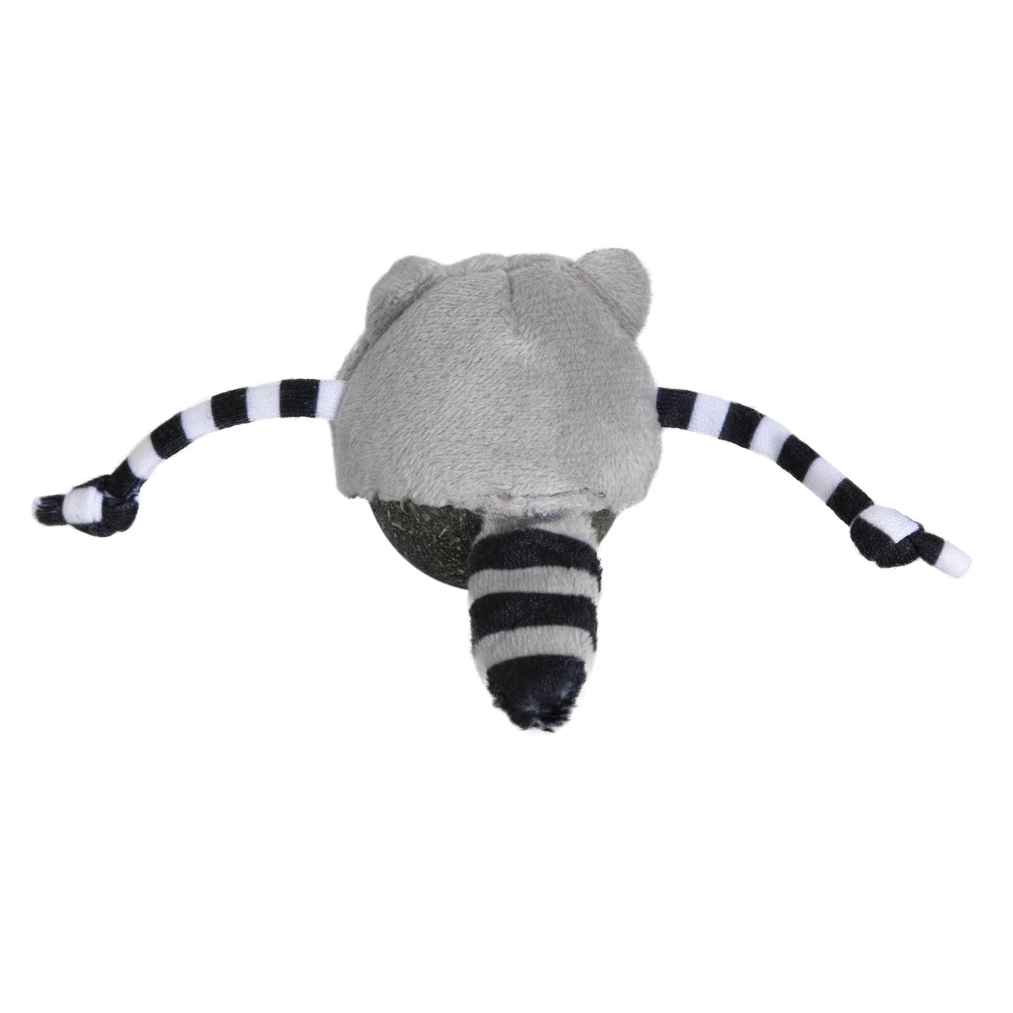 Quirky Kitty Rolly Raccoon Catnip Bobbler Cat Toy - Image 2